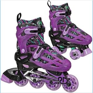 Roller Derby Purple Inline Skates